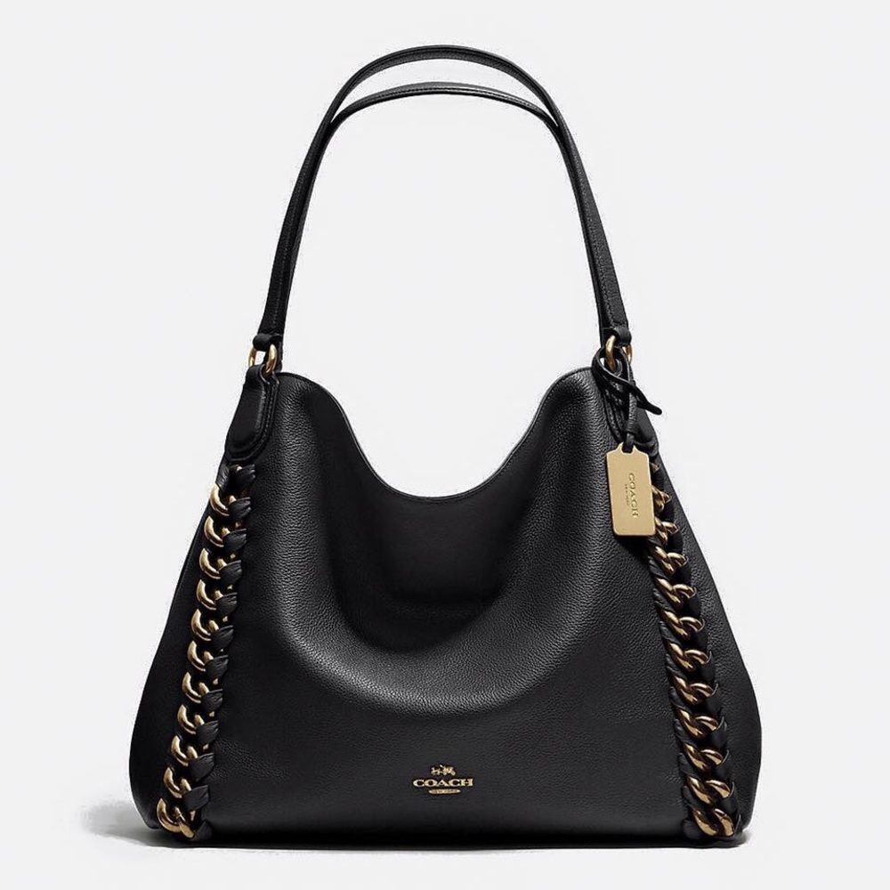 Authentic Black Coach Purse.  Beautiful !